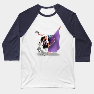 Esmeralda and Djali Baseball T-Shirt